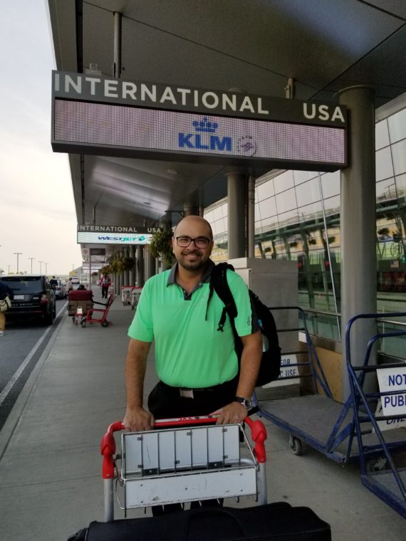 Aly has been keeping us updated about his travels on Twitter and Instagram: "Day one of my first journey with Operation Eyesight to see the wonderful work of our great organization. Six countries and ten flights in 28 days. My first stop is Nairobi Kenya. So much gratitude for this awesome role. #4AllTheWorld2C"