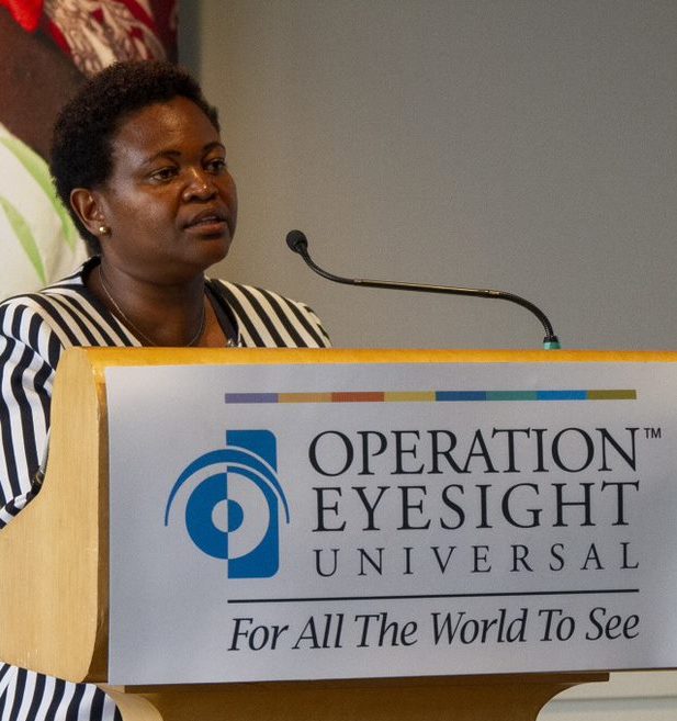 Alice Mwangi, Country Manager in Kenya for Operation Eyesight
